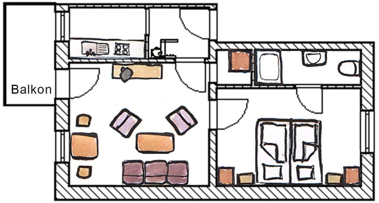 Rosenhof Appartement *